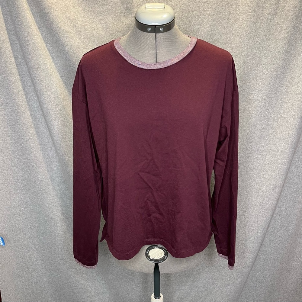 Bomba long sleeve shirt Prima cotton marron large
